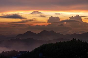 Obraz premium MAgic hours in Taiwan