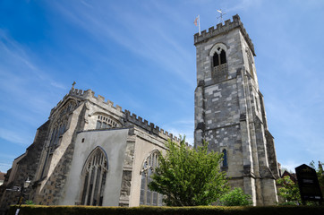Fototapeta na wymiar St Thomas of Canterbury Parish Church