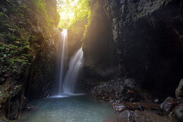 Fototapeta na wymiar Gitgit waterfall, Bali, Indonesia