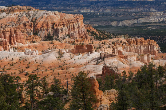 Landscape of Bryce canyon National Park, Utah, USA