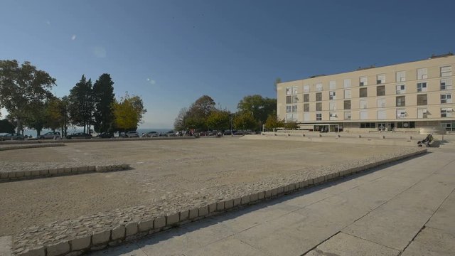  Zeleni square on a sunny day in Zadar