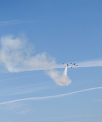 Two Planes Race in the Sky