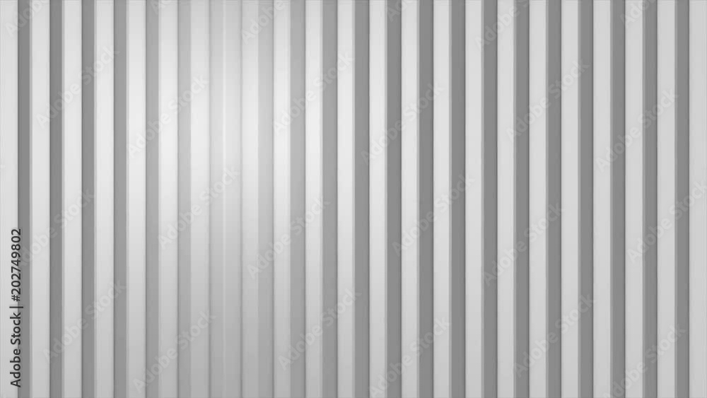 Poster white polygonal geometric surface. computer generated seamless loop abstract motion background