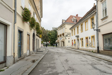 Fototapeta na wymiar Karlovac - small town in Croatia