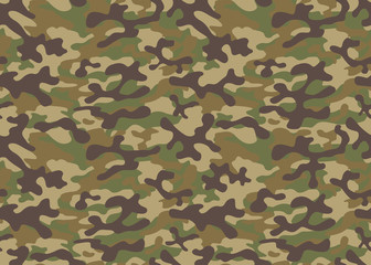 Fototapeta premium texture military camouflage repeats seamless army green hunting
