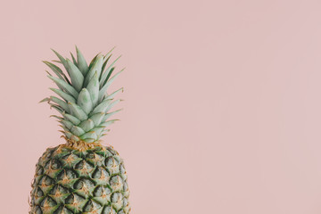 Art view of fresh pineapple