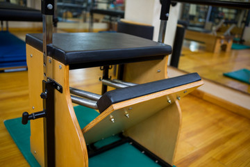 Fototapeta premium Wunda chair on wooden floor
