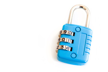 Padlock with numbers