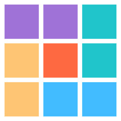 Obraz premium Design template for social posting