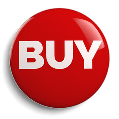 Buy Icon - Isolated Red Symbol