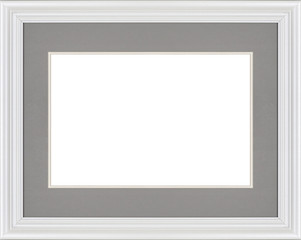 Picture frame isolated on white