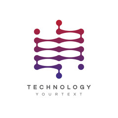 Technology logo design