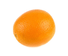fruit orange on white background