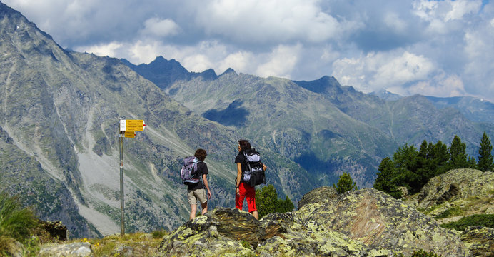 SCHWEIZ - Wanderparadies im Saastal