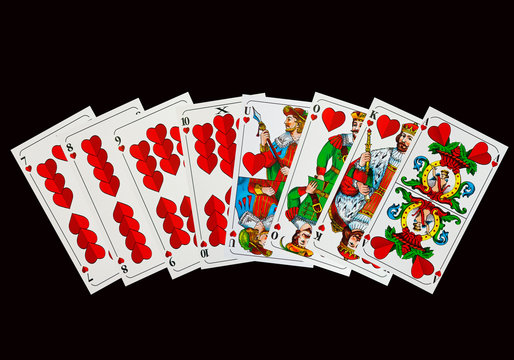 SPIELKARTEN - SCHAFKOPF- Herz