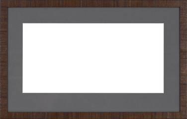 Picture frame isolated on white