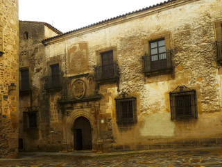 Old twon of Caceres in Spain
