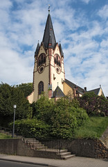 Fototapeta na wymiar The Evangelical St. John's Church, hofheim am taunus, germany