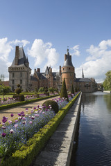 Fototapeta premium Patère de fleurs au château de madame de Maintenon 