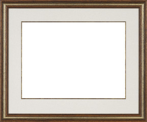 Picture frame isolated on white