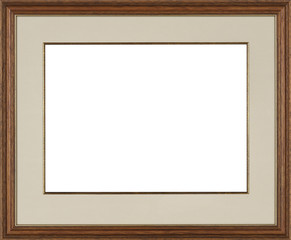 Picture frame isolated on white