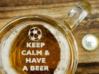 Keep calm have a beer
