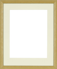 Picture frame isolated on white