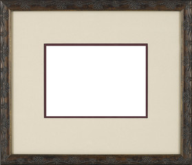 Picture frame isolated on white