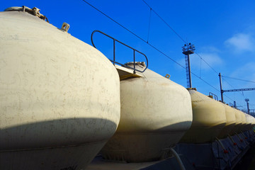 Cement transport train