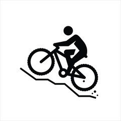 Obraz na płótnie Canvas Mountain biking