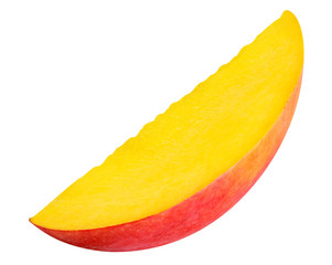 Ripe mango isolated