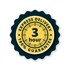 3 Hour Express Delivery illustration