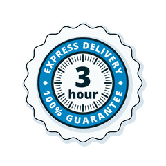 3 Hour Express Delivery illustration