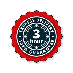 3 Hour Express Delivery illustration