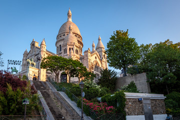 Fototapeta na wymiar Sacre Coeur, Montmartre, Paris France