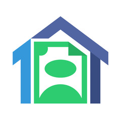 vector illustration icon with home budget concept