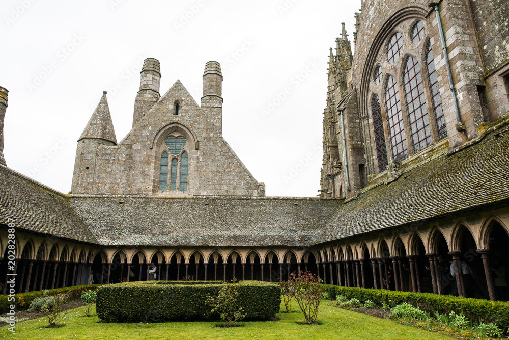 Wall mural medieval buildings