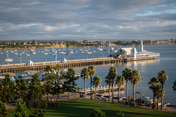 Geelong pier and harbour