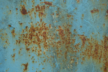 Peeling paint rusting metal rough texture