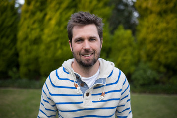 Man standing in the park