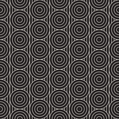 Fototapeta premium Vector seamless pattern. Modern stylish abstract texture. Repeating geometric tiles