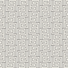 Vector seamless pattern. Modern stylish abstract texture. Repeating geometric tiles