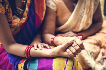 A happy Indian family