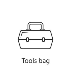 Tool box icon. Simple element illustration. Tool box symbol design from Construction collection set. Can be used in web and mobile