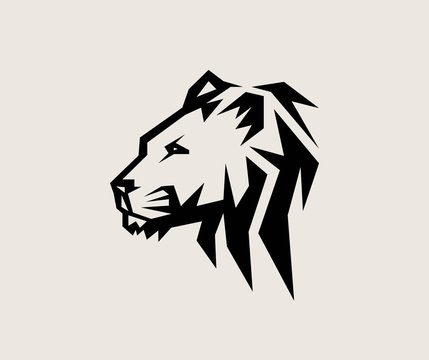 Head Lion Logo, art vector design