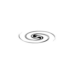 galaxy icon. Element of space illustration. Premium quality graphic design icon. Signs and symbols collection icon for websites, web design, mobile app