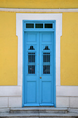 Door of Portuguese architecture
