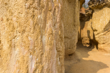 Phae Muang Phi Forest Park, sandstone erosion in Phrae province, Thailand