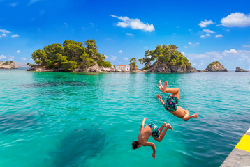parga jump to the sea holidays in greece