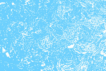 Natural soap texture. Actual light blue foam trace background. Artistic mesmeric soap suds. Cleanliness, cleanness, purity concept. Vector illustration.